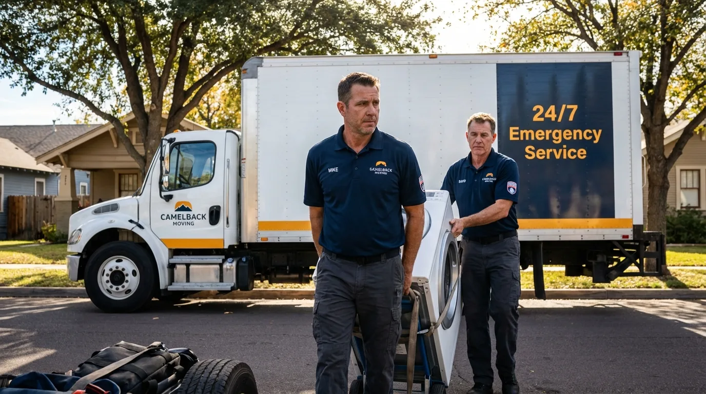 CamelBack Moving crew loading furniture in Hinesville, GA
